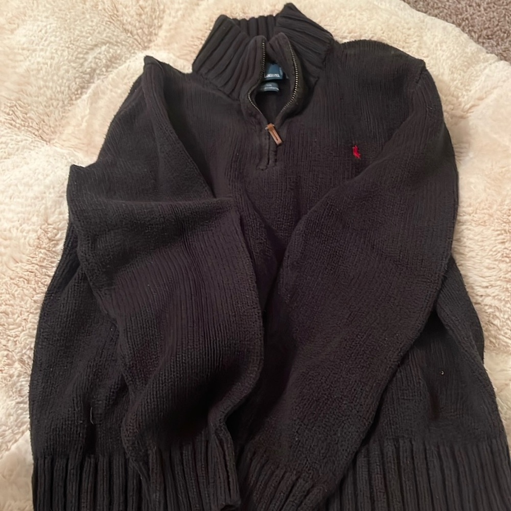 Men’s Polo by Ralph Lauren knit quarter zip